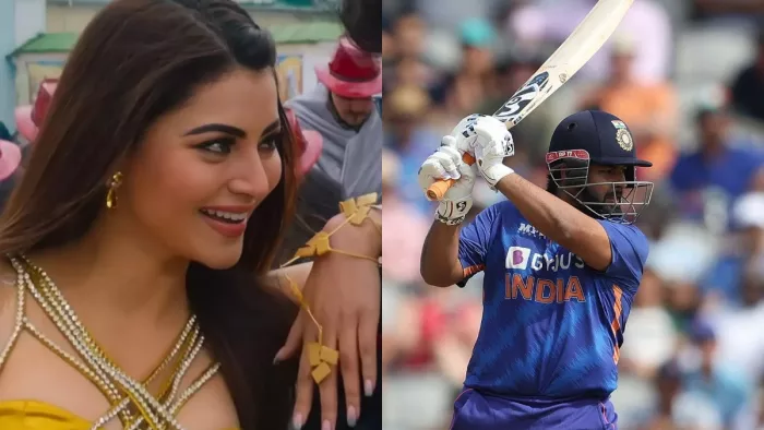 Rishabh-Urvashi Controversy: सोशल मीडिया पर भिड़े पंत और उर्वशी रौतेला (डिजाइन फोटो)