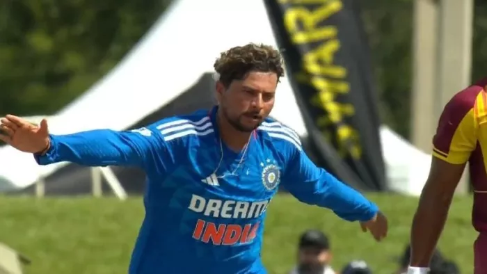 Kuldeep yadav: कुलदीप का जादू चौथे टी-20 मुकाबले में भी चल रहा है।