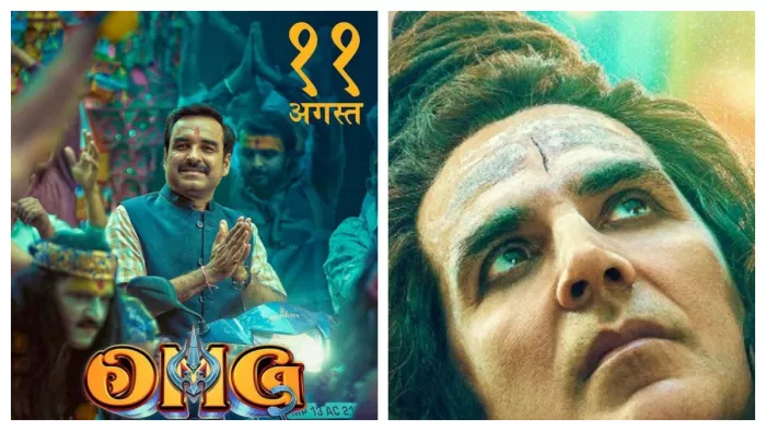 Still Image of Pankaj Tripathi and Akshay Kumar from OMG 2