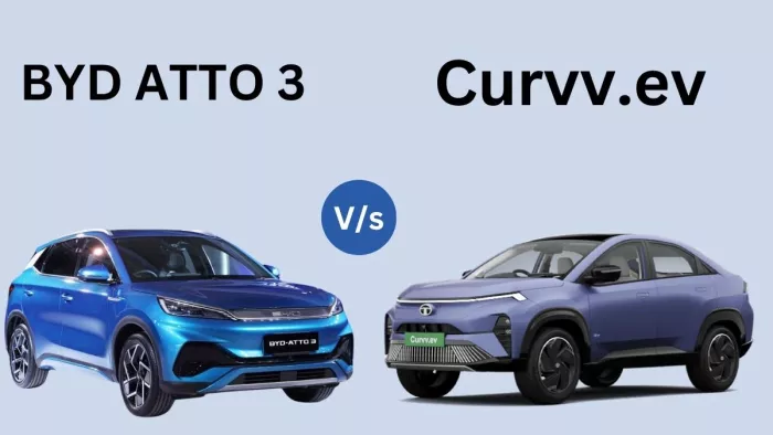 Tata Curvv EV Vs BYD Atto 3 EV में से किसे खरीदना है बेहतर, जानें डिटेल।