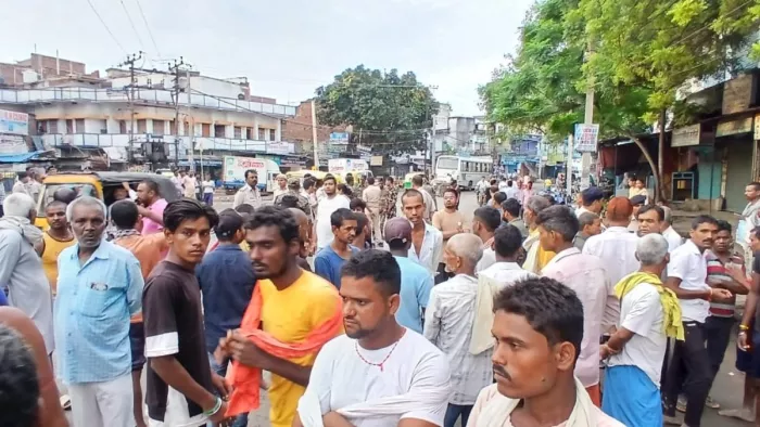 बिहार के जहानाबाद में भगदड़ में 8 लोगों की मौत। (जागरण फोटो)