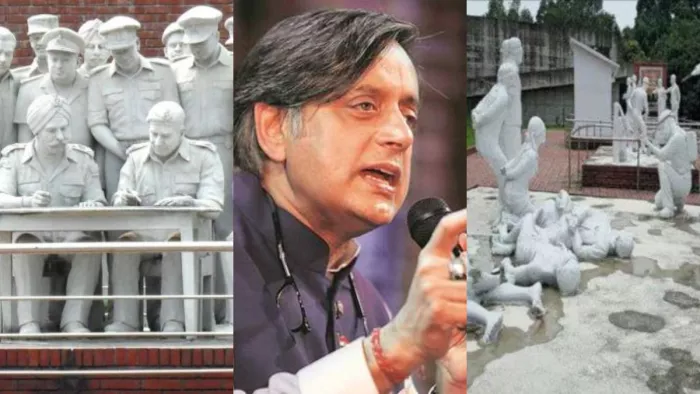 कांग्रेस सांसद शशि थरूर का बांग्लादेशी प्रदर्शनकारियों पर फूटा गुस्सा (फोटो- X)