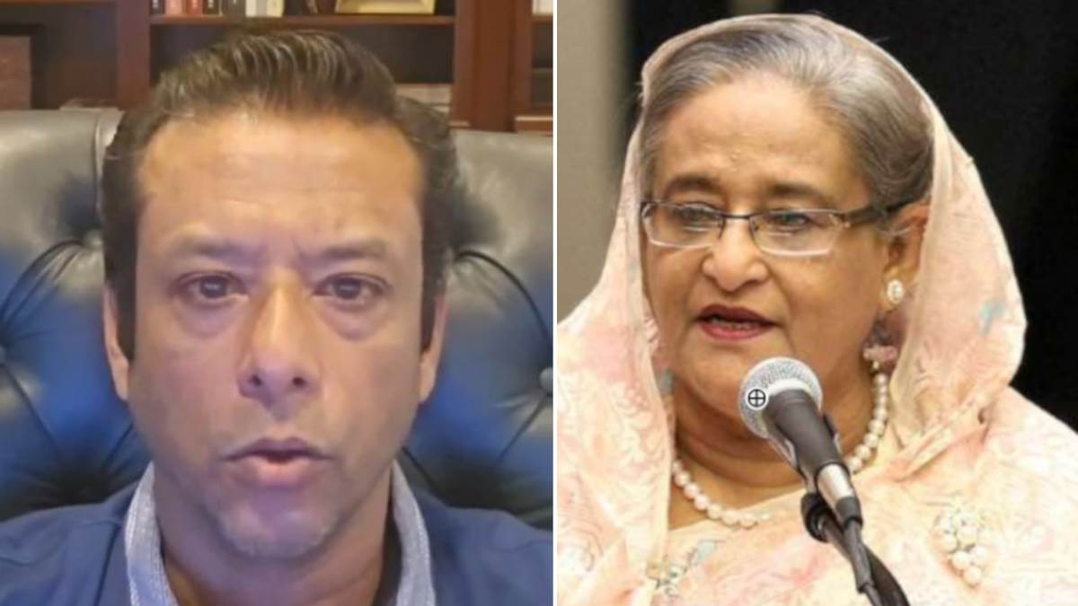 my mother did not make any statement either before or since leaving dhaka says sajeeb wazed joy