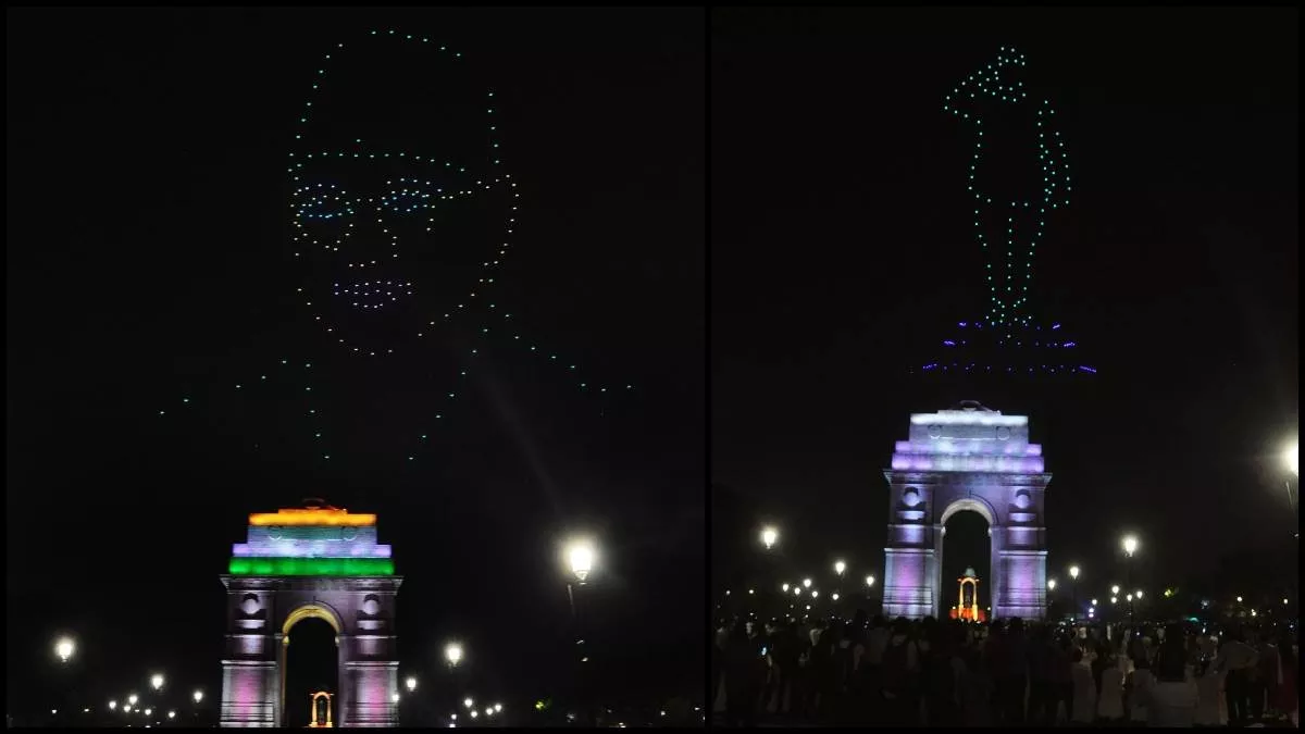 इंडिया गेट से सटे क्षेत्र को नए सिरे से संवारा गया है।
