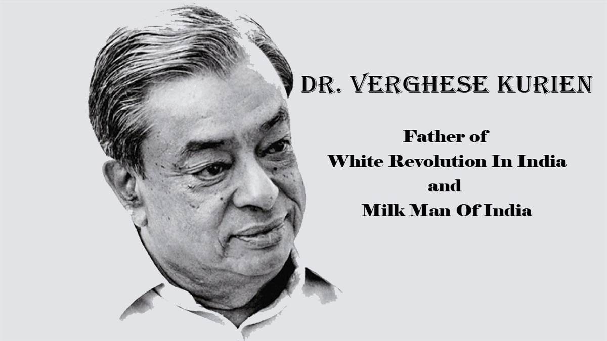 idf world dairy summit is incomplete without naming the milk man of india dr verghese kurien