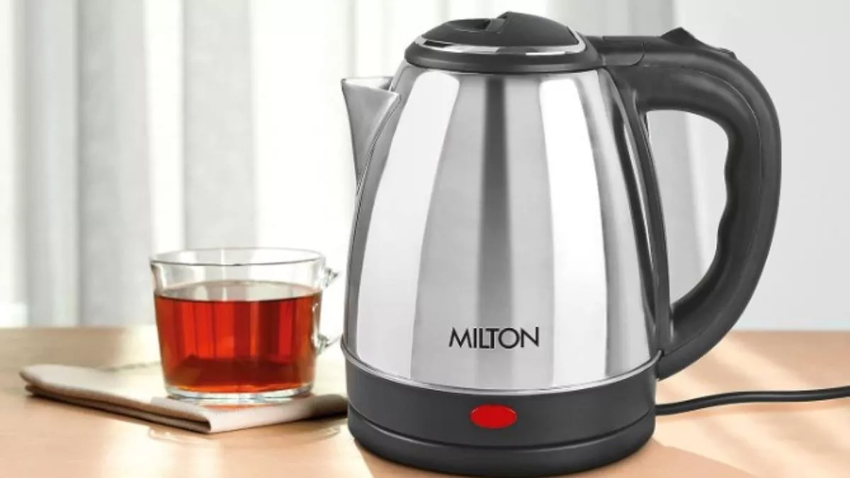 मल्टीपर्पज Milton Electric Kettle के इस्तेमाल से गैस की होगी बचत ही बचत, चाय, कॉफी, मैगी बनेगी एक झटके में