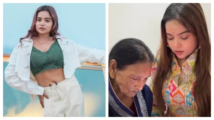 File Photo of Manisha Rani with Maternal Grand Mother