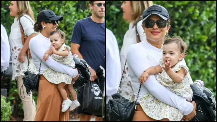 Priyanka Chopra की बेटी के साथ वायरल हुईं फोटोज। Photo-Instagram