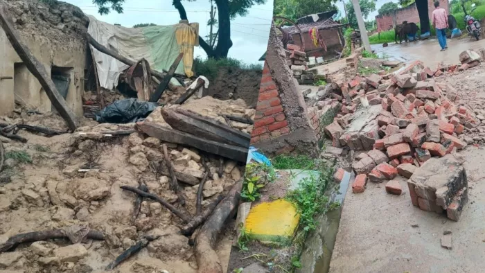 Mainpuri News: आफत की वर्षा, पांच की मृत्यु