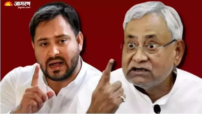 नेता प्रतिपक्ष तेजस्वी यादव और बिहार CM नीतीश कुमार। फाइल फोटो