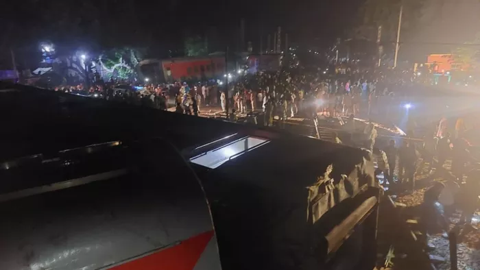 Bihar train accident Today: बिहार में आनंद विहार-कामाख्या एक्सप्रेस दुर्घटनाग्रस्त। (फाइल फोटो)
