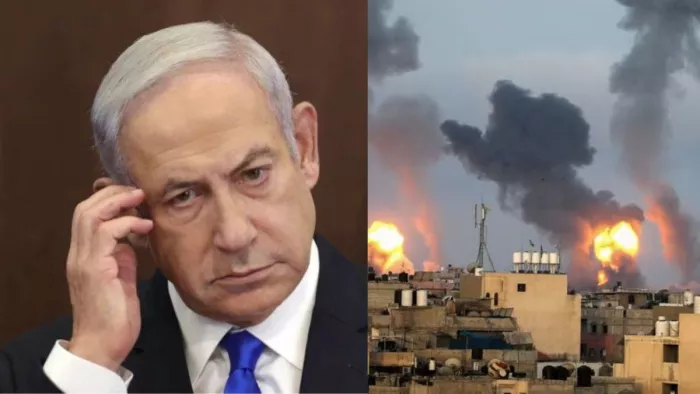 Israel Palestine War हमास पर भड़के नेतन्याहू।