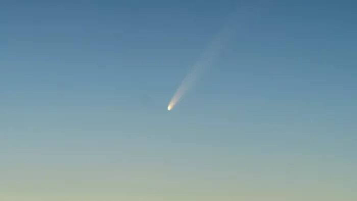 Comet A3 : धूमकेतु ए3 बेहद शानदार। सौजन्य रेग्युलस