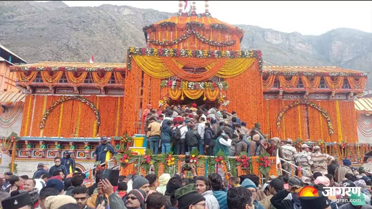 badrinath dham door closing date announced