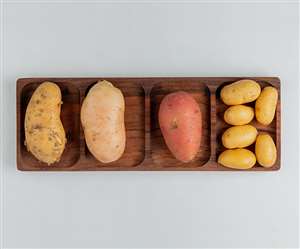 आलू की विभिन्न किस्मों के लिए तस्वीर