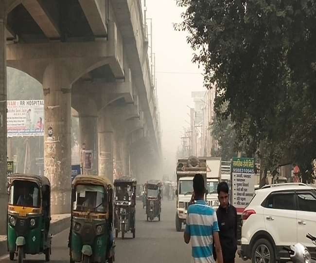 air pollution difficult to breathe in bahadurgarh aqi above 500 burning sensation in eyes throughout day