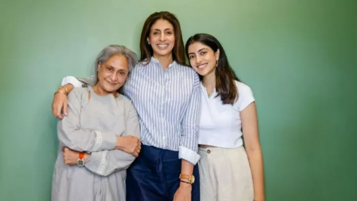File Photo of Jaya Bachchan Shweta Bachchan and Navya Naveli Nanda. Photo Credit: Navya Naveli Nanda Instagram