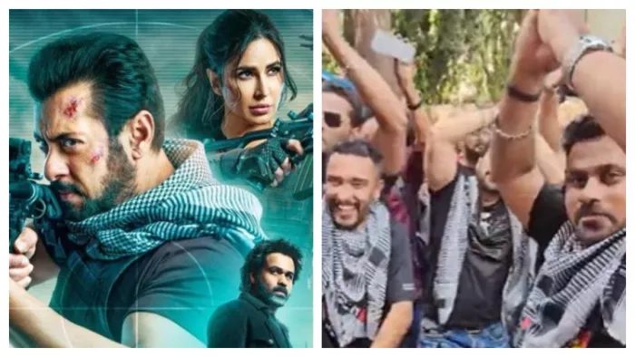 Fand Celebrate Salman Khan, Katrina Kaif Film Tiger 3 Release
