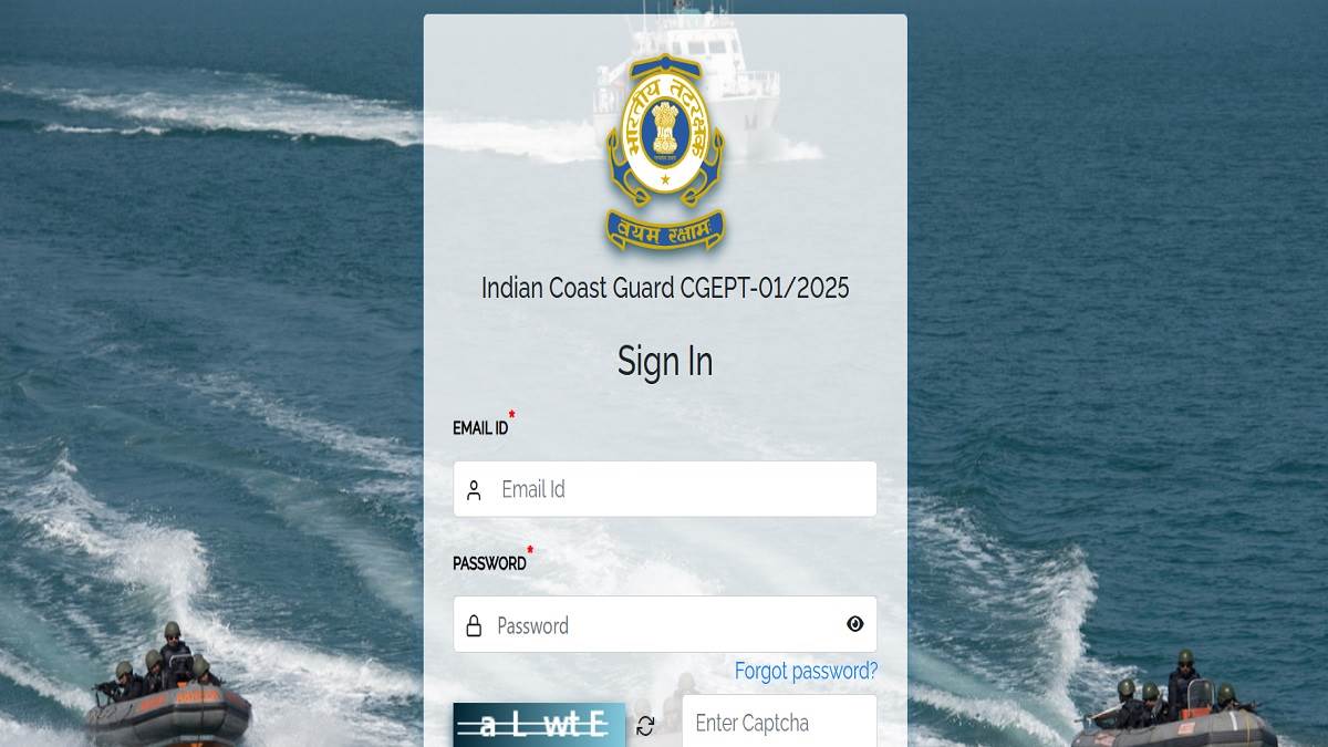 indian coast guard navik yantrik recruitment exam city slip released on joinindiancoastguard cdac in