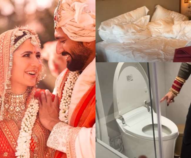 vicky kaushal and katrina kaif wedding actor cousin reveal guests used 6 lakh rupees motion sensor toilet in six senses fort barwara