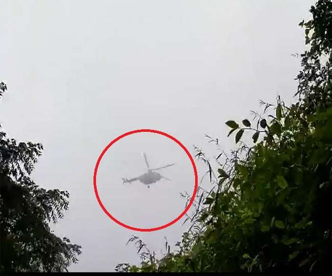 दुर्घटना से कुछ देर पहले बनाया था जनरल रावत के हेलीकाप्टर का वीडियो