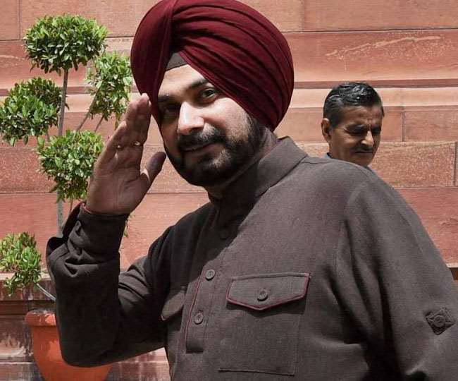 पंजाब कांग्रेस अध्यक्ष नवजोत सिंह सिद्धू की फाइल फोटो।
