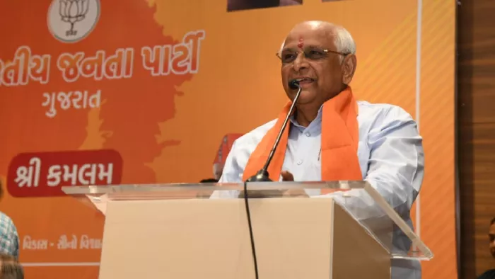 भूपेंद्र पटेल आज लेंगे गुजरात के सीएम पद की शपथ