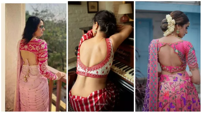 Blouse Back Designs: ट्रेंड में हैं ब्लाउज़ के ये बैक डिज़ाइन्स