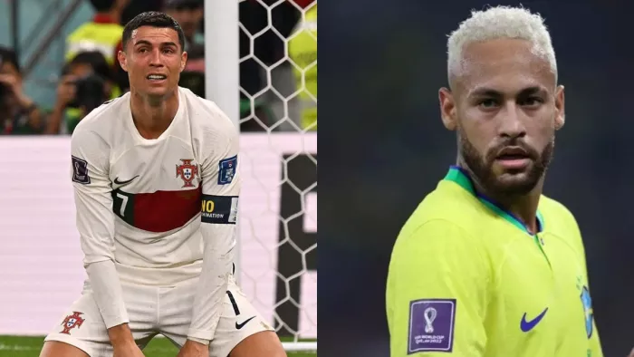 FIFA World Cup 2022: क्रिस्टियानो रोनाल्डो और नेमार (डिजाइन फोटो)