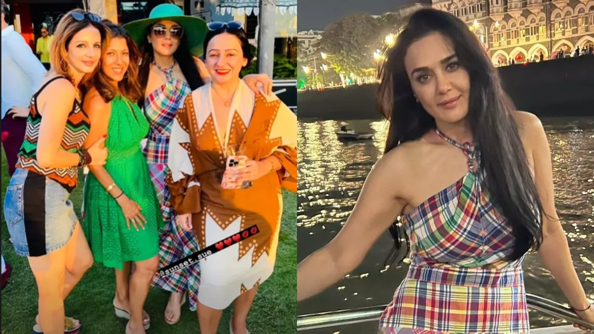 Sussanne Khan और अर्सलान संग घूमने निकली प्रीति जिंटा, शेयर किया खास वीडियो  - Preity Zinta went for a walk with Sussanne Khan and Arslan shared a  special video