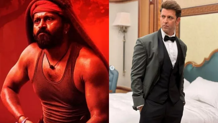 File Photo of Rishab Shetty and Hrithik Roshan