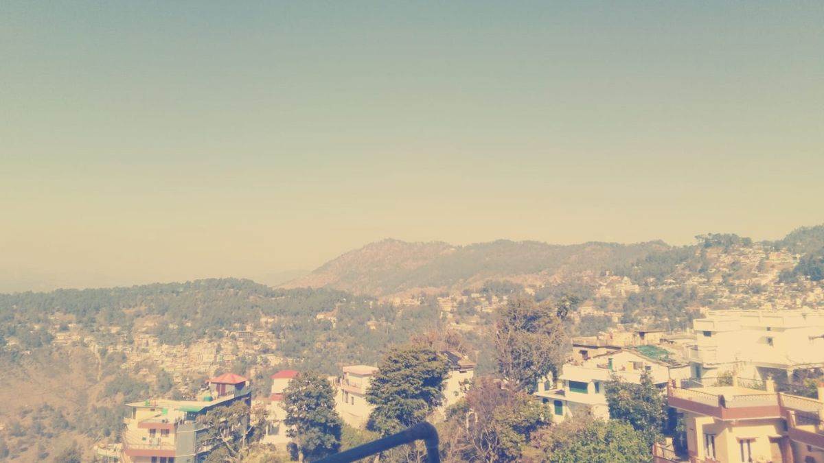 almora weather chilliness increased in the morning and evening due to snowfall on the mountain