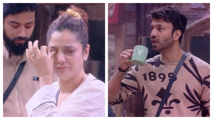 Ankita Lokhande and Vicky Jain from Bigg Boss 17