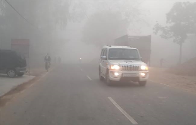 cold wave increased and weather change in ambedkarnagar