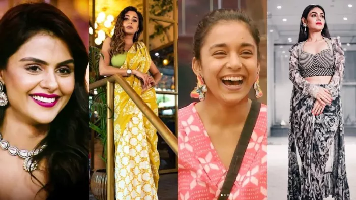 File Photo of Priyanka Chaudhry, Tina Datta, Sumbul Toqueer Khan and Sreejita De