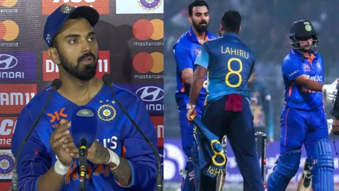 KL Rahul on Batting no.5 Position Statement (Photo-design)