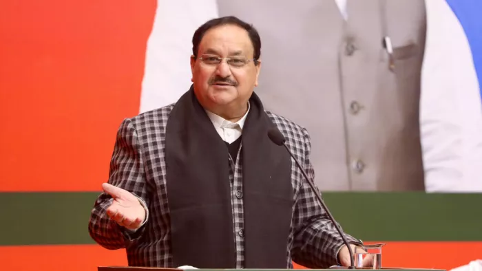 नमो नवमतदाता अभियान: नड्डा बोले- पीएम मोदी ने लिया विकसित भारत का संकल्प (फोटो BJP)