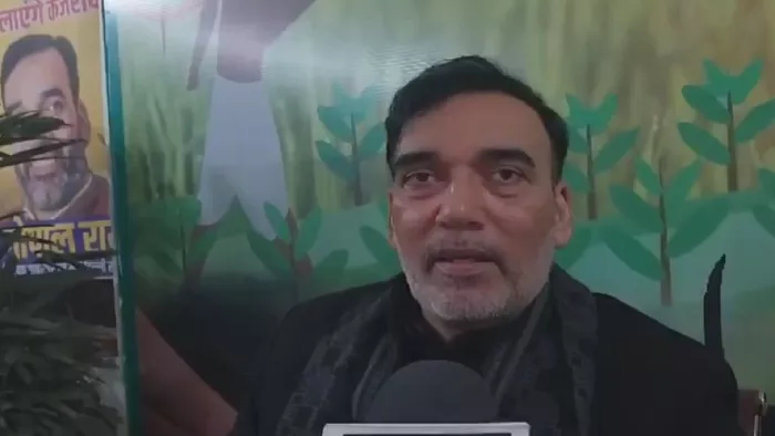 गोपाल राय ने बीजेपी पर निशाना साधा है। फाइल फोटो