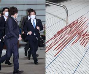 जापान में भूकंप के तगड़े झटकेे महसूस किए गए हैं।