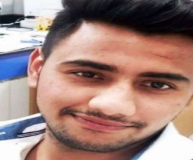 मंगोलपुरी में मारे गए रिंकू शर्मा की फाइल फोटो।