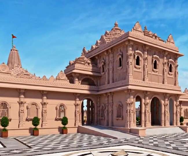 श्रीराम जन्मभूमि तीर्थ क्षेत्र ट्रस्ट के महासचिव चंपतराय ने राम मंदिर का नया थ्रीडी वीडियो जारी किया है।