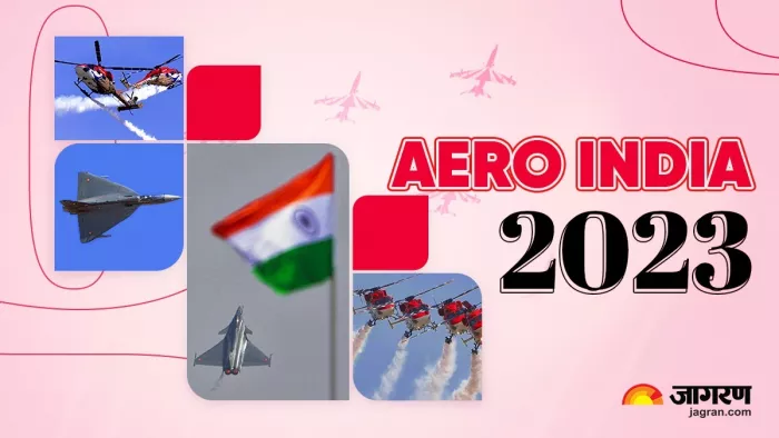 येलहंका वायु सेना स्टेशन में पांच दिवसीय एयरोस्पेस और रक्षा शो में विमानों ने ऊंची उड़ान भरी।