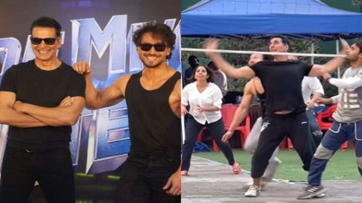 tiger shroff has challenged akshay kumar akshay said physiotherapy is going on everyday