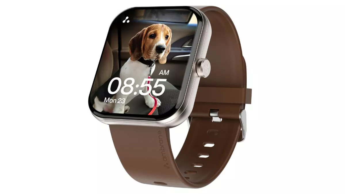 Ambrane Wise Eon Max SmartWatch: बड़े डायल के साथ लॉन्च हुई यह नई स्मार्टवॉच, जानिए फीचर्स और कीमत