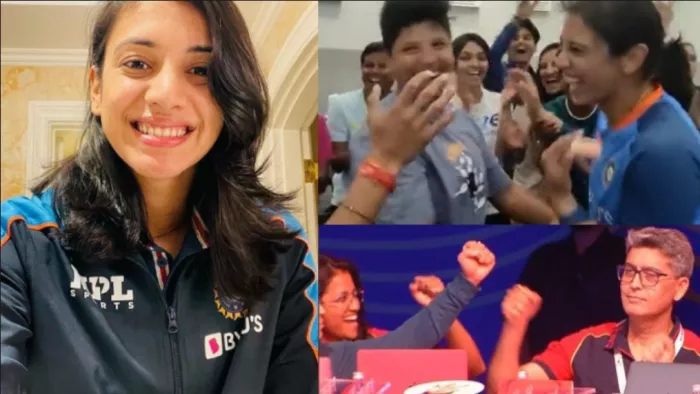 Smriti Mandhana Celebration Video after Bought by RCB, WPL Auction 2023