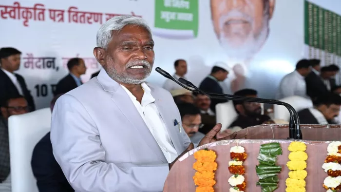 झारखंड के मुख्यमंत्री चंपई सोरेन की फाइल फोटो।