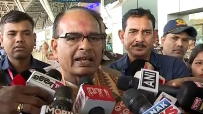 मध्य प्रदेश के पूर्व मुख्यमंत्री शिवराज सिंह चौहान।