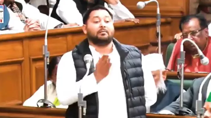 '...क्यों ना लें?' Tejashwi Yadav ने सदन में भाजपा की चुप्पी पर गजब अंदाज में ली चुटकी, Video