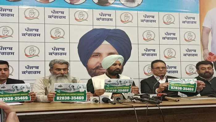 किसान आंदोलन में कांग्रेस भी कूदी, देगी कानूनी सहायता।