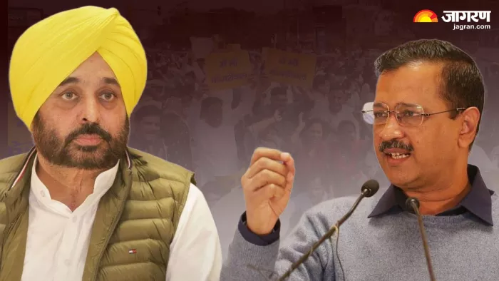 दिल्ली चुनाव में आम आदमी पार्टी को केवल 22 सीटें मिलीं (जागरण ग्राफिक्स)